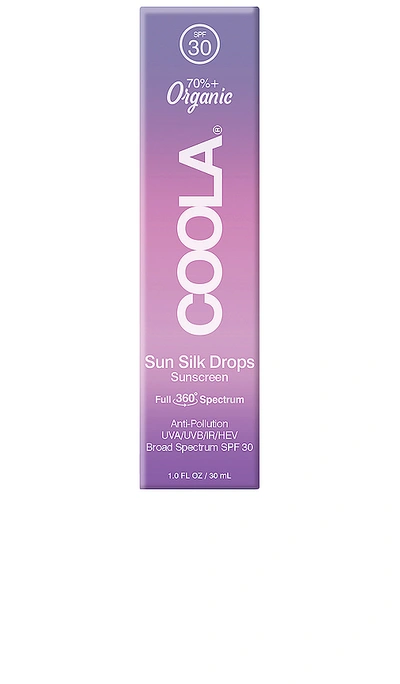 Shop Coola Sun Silk Drops Organic Face Sunscreen Spf 30 In N,a