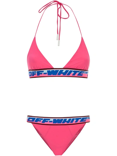 Shop Off-white Bikini In Fuxia