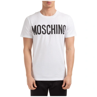 Shop Moschino White Song T-shirt