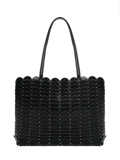 Shop Paco Rabanne Pacoïo Tote In Black