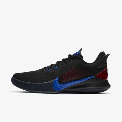 Shop Nike Mamba Fury Basketball Shoe (black) - Clearance Sale In Black,gym Red,obsidian,racer Blue