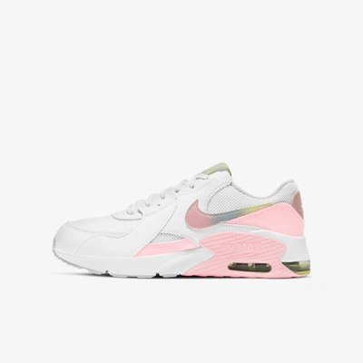Nike Air Max Excee Big Kids' Shoe In White,pure Platinum,arctic  Punch,multi-color | ModeSens