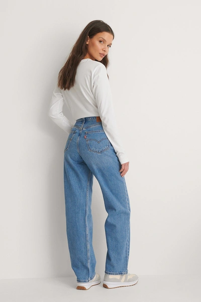 Levi's Loose Straight Jeans Whatever - Blue In Light Indigo - Flat Finish |  ModeSens