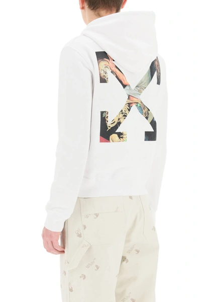 Shop Off-white Pascal Arrows Hoodie In White