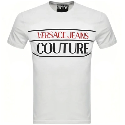 Shop Versace Jeans Couture Slim T Shirt White