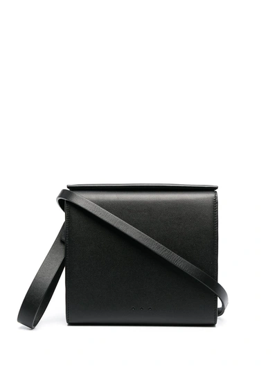 Shop Aesther Ekme Pouch Leather Clutch Bag In Black