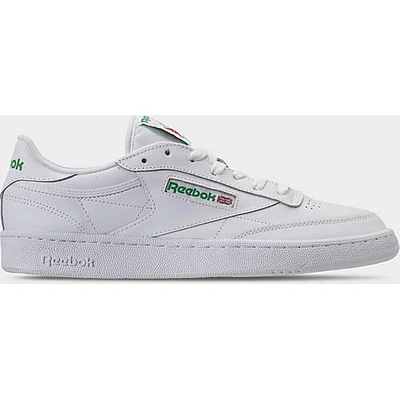 Reebok Men's Club C 85 Casual Shoes In White/green | ModeSens