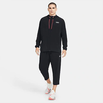 Shop Nike Men's Sport Clash Jogger Pants In Black