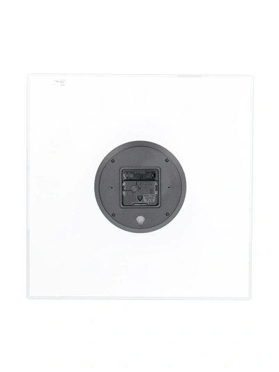 Fornasetti Square Face Wall Clock In White