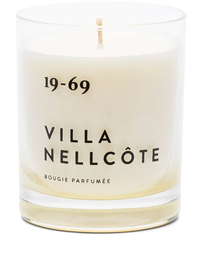 Shop 19-69 Neutral Villa Nellcôte Scented Candle In Yellow