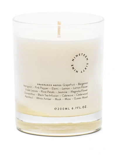 19-69 Neutral Villa Nellcôte Scented Candle In Yellow