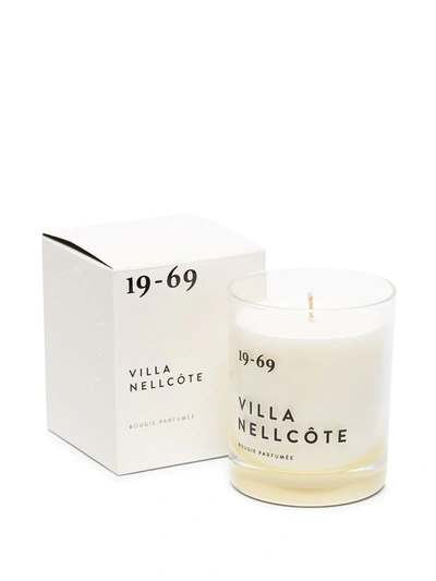 Shop 19-69 Neutral Villa Nellcôte Scented Candle In Yellow