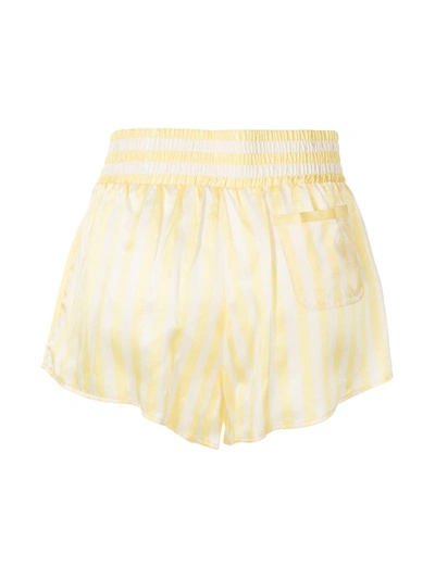 Morgan Lane Corey Pyjama Shorts In Yellow