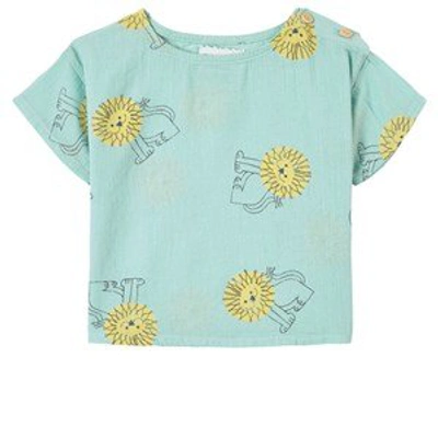 Shop Bobo Choses Green Pet A Lion Top