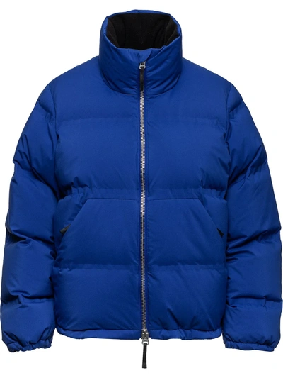Shop Aztech Mountain Panda Puffer Jacket In Blue