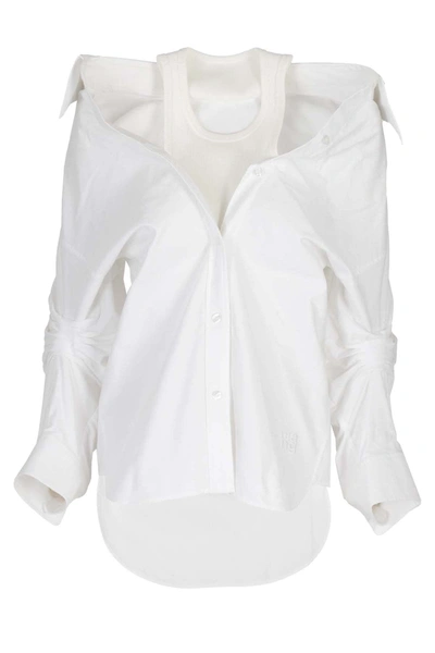 Shop Alexander Wang T Shirt In Bianco