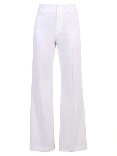 Shop Alice And Olivia Dylan Trousers In White