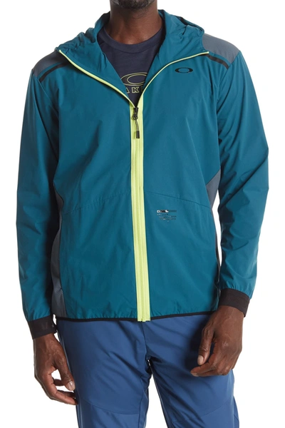 Shop Oakley 3rd-g Zero Shield Jacket 2.0 In Petrol