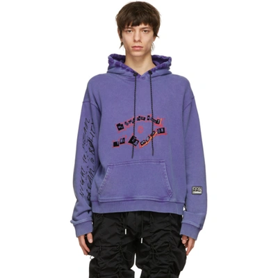 Shop 99% Is Purple 'don't Care About The Fashion' Hoodie