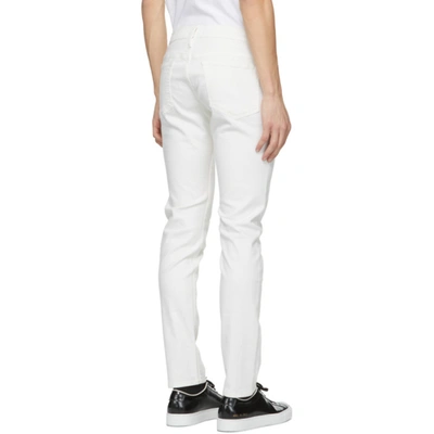 FRAME 白色 LHOMME SLIM 牛仔裤
