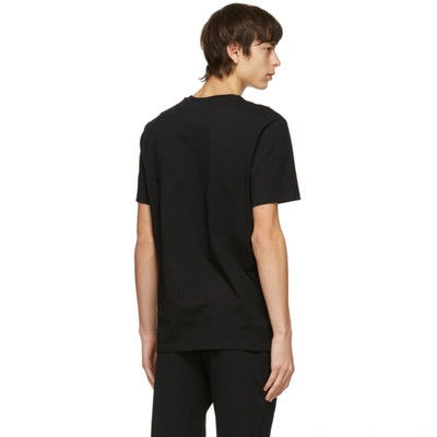 Shop Moschino Black Italian Teddy Bear T-shirt In V1555 Black