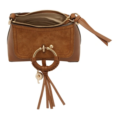 Shop See By Chloé Brown Mini Joan Bag In 242 Caramel