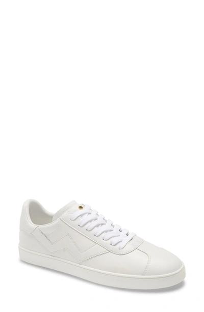 Shop Stuart Weitzman Daryl Low Top Sneaker In White