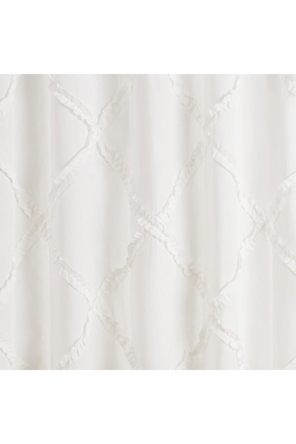 Laura Ashley Adelina White 72 X, Laura Ashley Shower Curtain