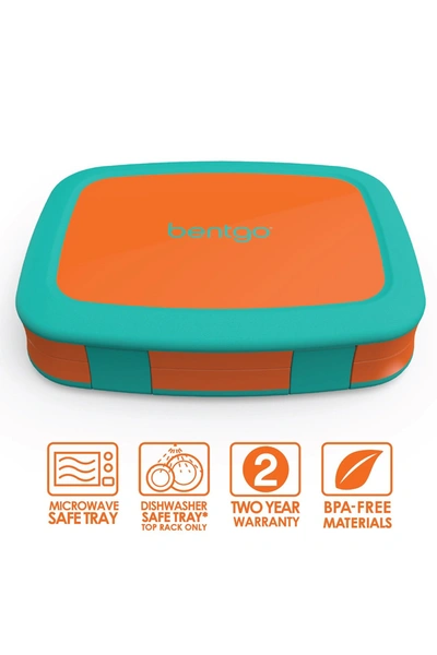 Shop Bentgo Kids Leakproof Lunch Box In Orange