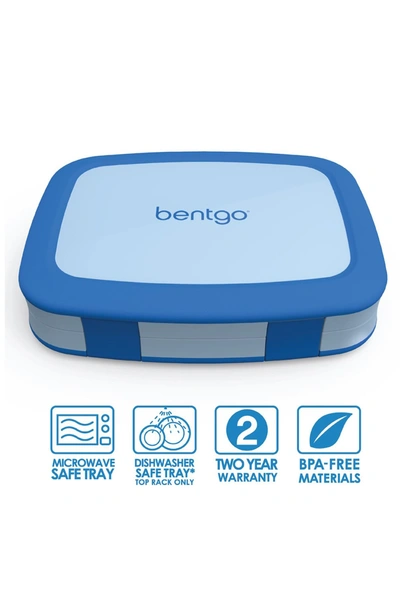 Shop Bentgo Kids Leakproof Lunch Box In Blue