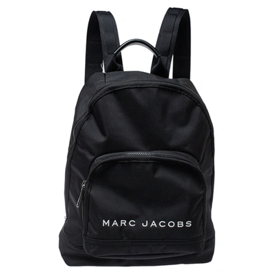 Pre-owned Marc Jacobs Black Nylon Classic Logo Backpack