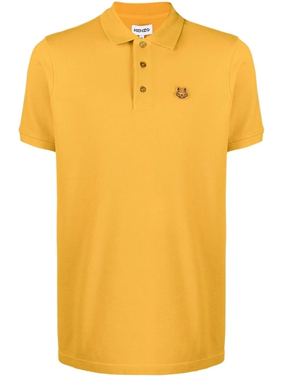 Shop Kenzo Polo In Orange