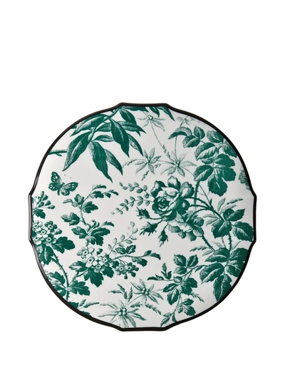 Shop Gucci Herbarium Cake Stand In Green