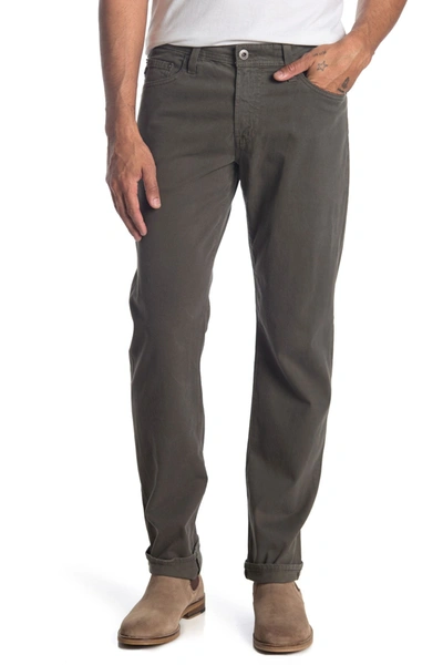 Shop Ag Graduate Tailored Jeans In Grey Sand