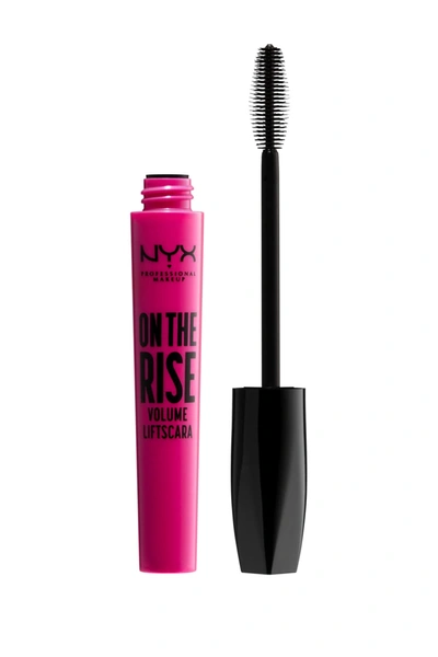 Shop Nyx Cosmetics On The Rise Lifting & Volumizing Mascara In Open Miscellaneous
