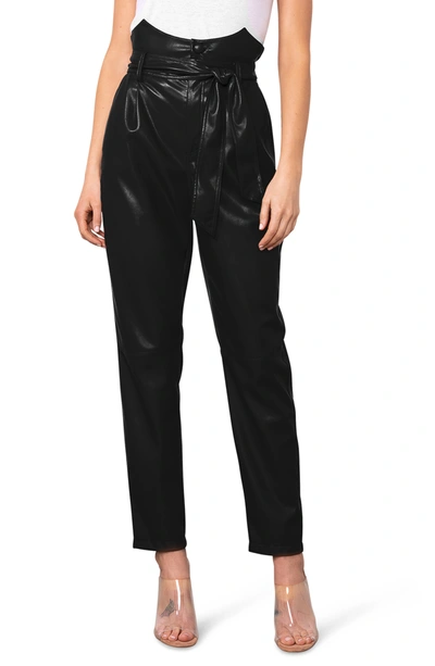 Shop Bb Dakota My Darling Faux Leather Pants In Black