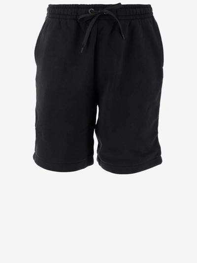 Shop Burberry Shorts In Nero