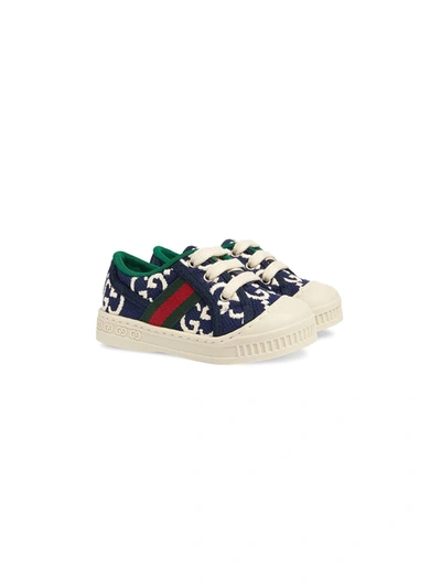 Shop Gucci Tennis 1977 Sneakers In Blue