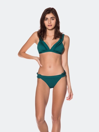 Shop Ondademar Ponderosa Emerald Bikini Top