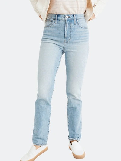 Shop Madewell Perfect Vintage High Rise Full Length Slim Jeans In Colebrooke Wash