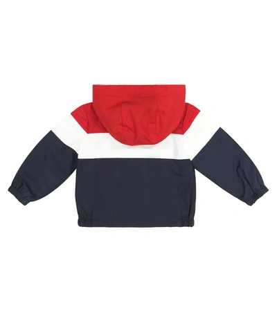 Shop Moncler Baby Dard Hooded Jacket In Multicoloured