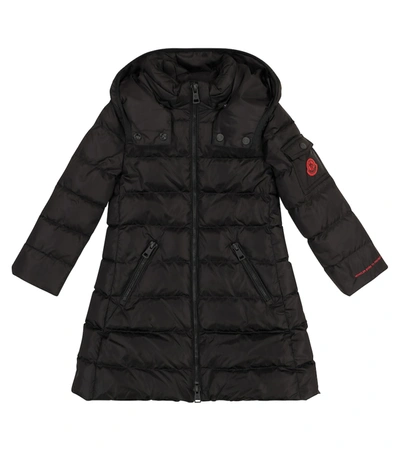 Shop Moncler Enfant Lemenez Down Coat In Black