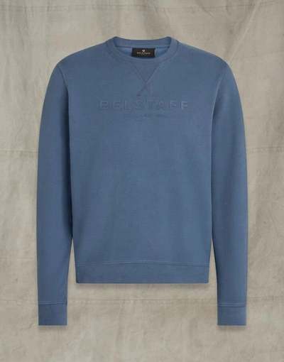 Shop Belstaff 1924 Sweatshirt In Blue