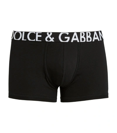 Shop Dolce & Gabbana Logo Trunks