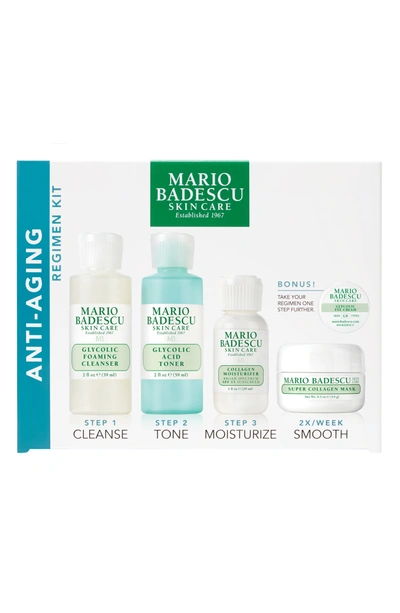 Shop Mario Badescu Anti-aging Regimen 5-piece Kit