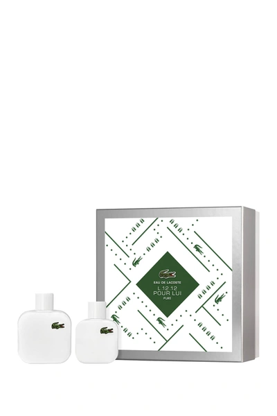 Shop Lacoste L.12.12 Blanc Pour Lui 2-piece Gift Set