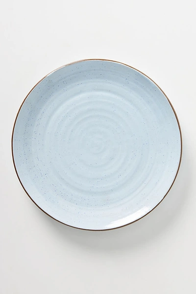 Shop Anthropologie Georgia Dinner Plates, Set Of 4 By  In Blue Size S/4 Dinner