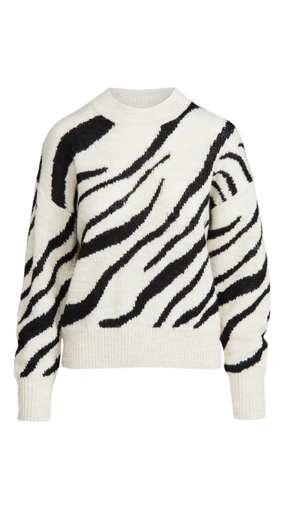 Shop Isabel Marant Étoile Genna Pullover In Black