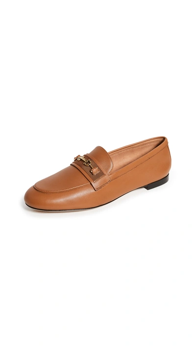 Shop Ferragamo Archie Loafers In Cognac