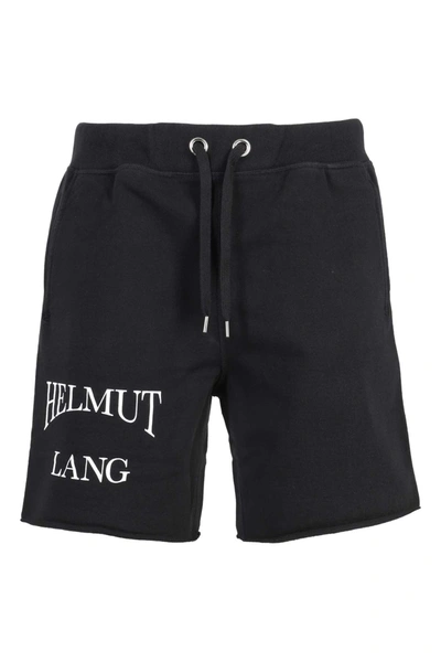 Shop Helmut Lang Shorts In Yvm Black